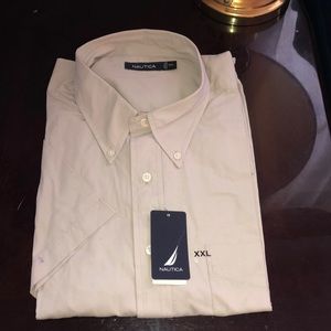 NWT Nautical SS Button Down XXL